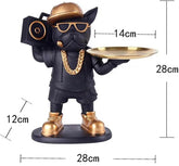 DailyNeedDeals™️🐶 Hip-Hop Bulldog Butler Tray